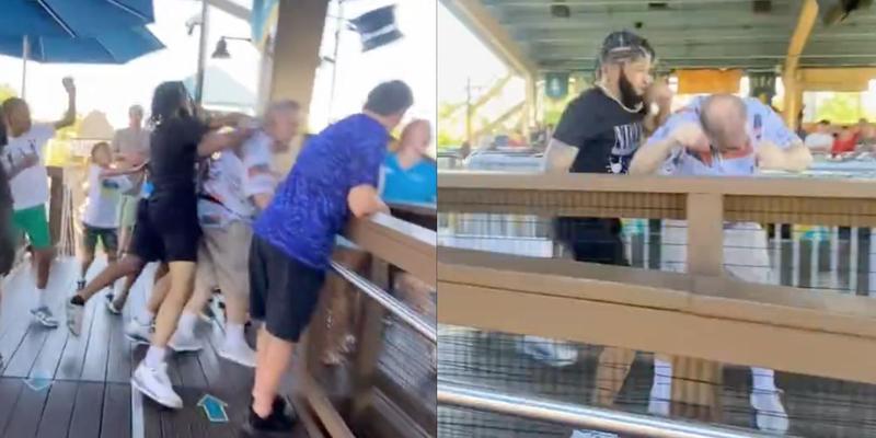 Chaos Erupts At Busch Gardens As A Violent Brawl Breaks Out In Line