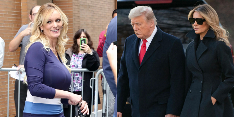 Donald Trump Trolled Over Alleged Nickname For Stormy Daniels: 'I Wonder If He Calls Melania That'