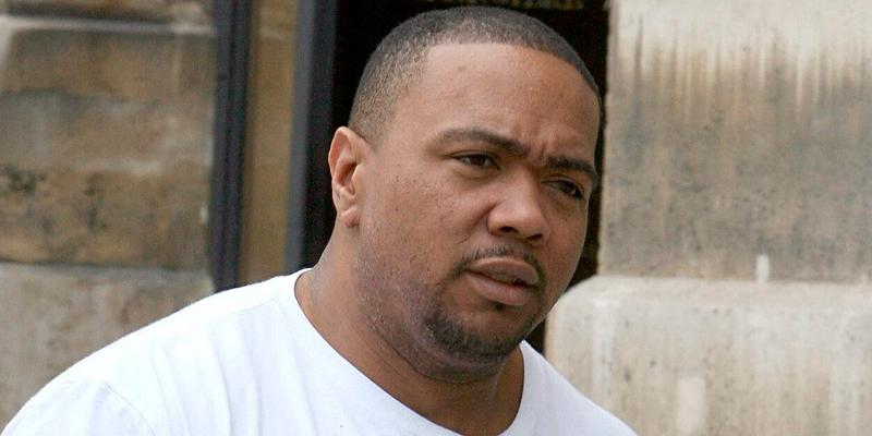 Timbaland out and about in Paris
