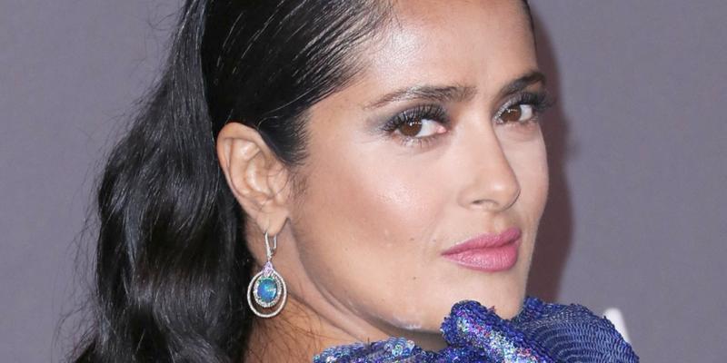 Salma Hayek close up