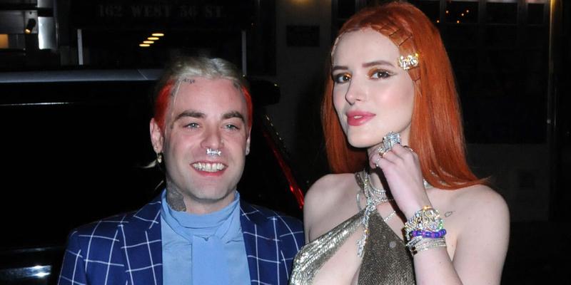 Mod Sun and Bella Thorne at Legato Arts and W Preserve event, at Carnegie Hall