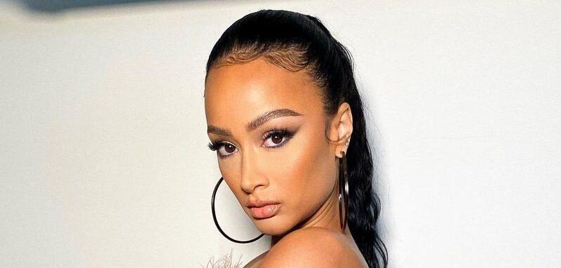 Draya Michele strikes a pose for the camera.