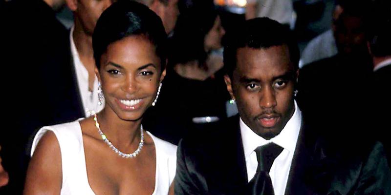 Sean P Diddy Combs And Kim Porter at Mercedes-Benz Fashion Week