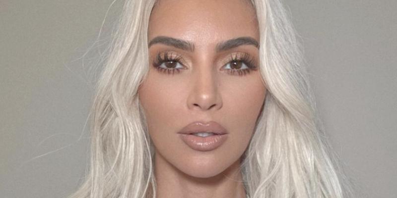 Kim Kardashian close up