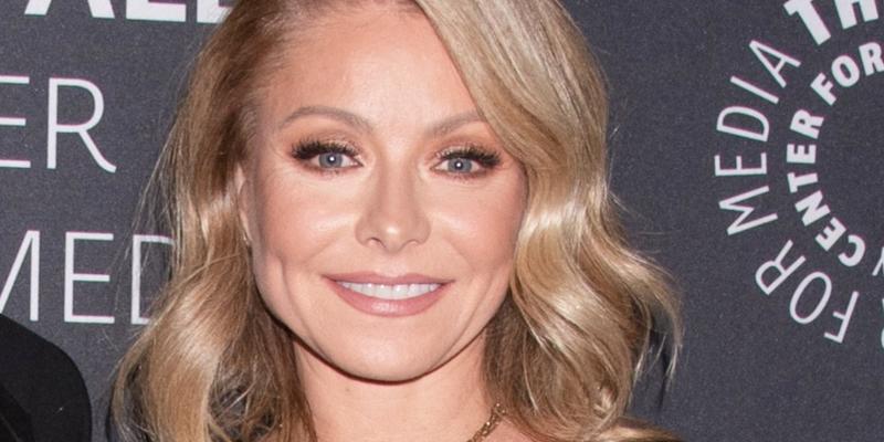 Kelly Ripa smiles at an event