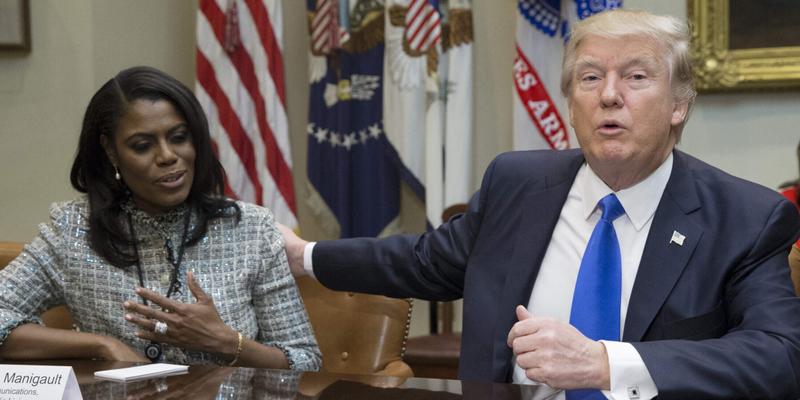 Omarosa and Donald Trump