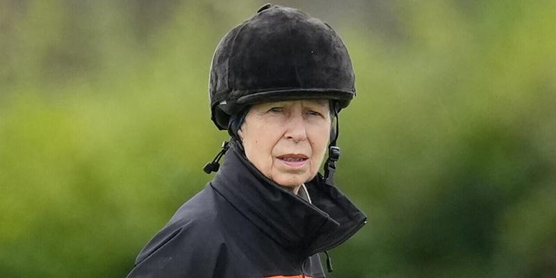 Princess Anne on Day One of the Festival of British Eventing 2023