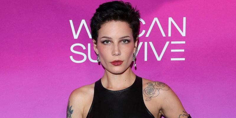 Halsey attends Audacys We Can Survive Concert in Los Angeles
