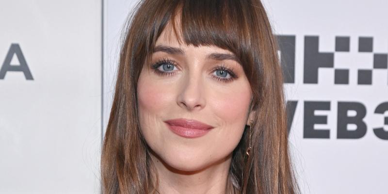 Dakota Johnson close up