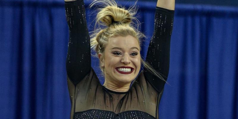 Gracie Kramer at NCAA Gymnastics 2019