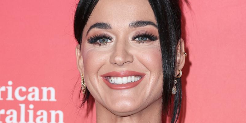 Katy Perry smiles close up