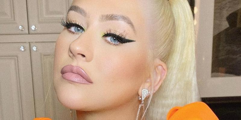 Christina Aguilera close up