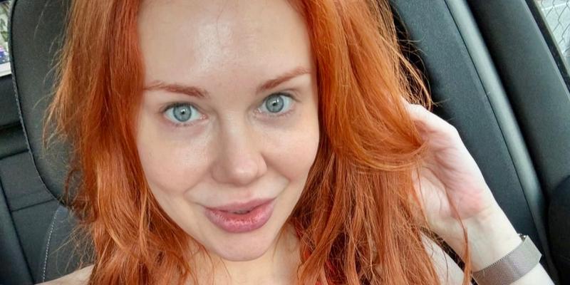 Maitland Ward in a car selfie