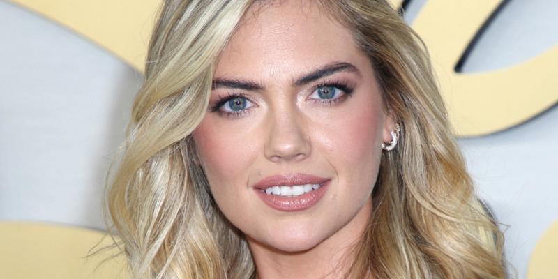 Kate Upton poses at an event