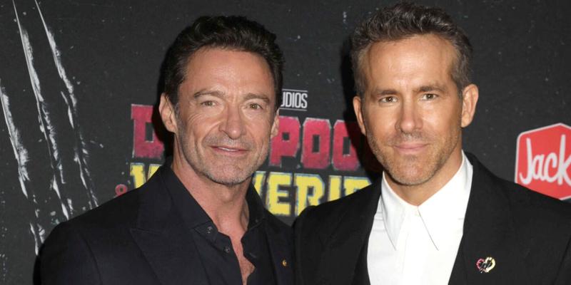 Hugh Jackman and Ryan Reynolds at Deadpool and Wolverine - World Premiere