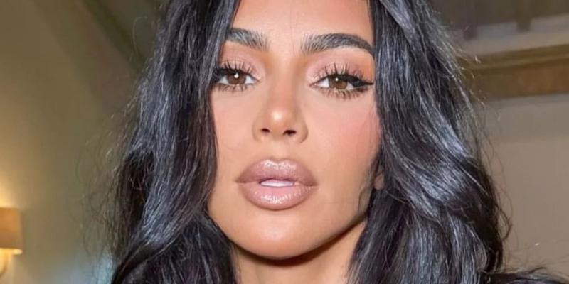 Kim Kardashian close up