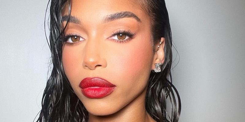 Lori Harvey poses close up