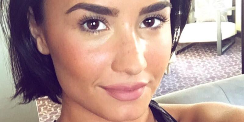 Demi Lovato close up