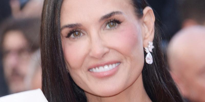 Demi Moore close up