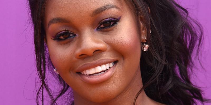 Gabby Douglas at at the Nickelodeon Kids' Choice Sports Awards in Los Angeles