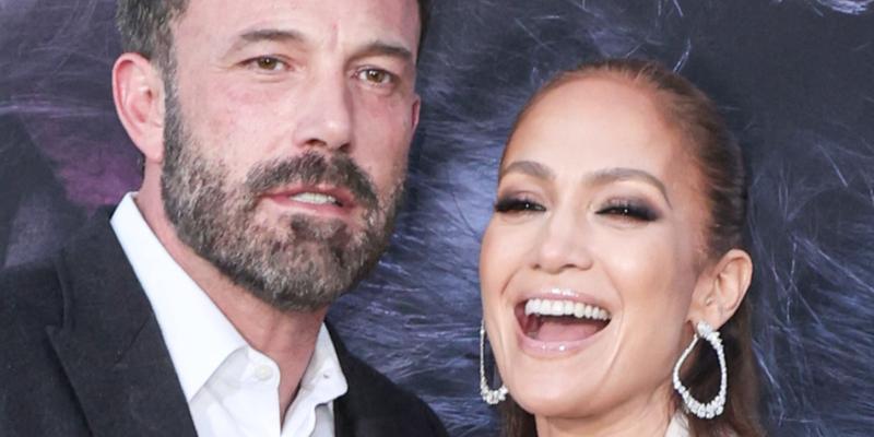 Jennifer Lopez and Ben Affleck at an event