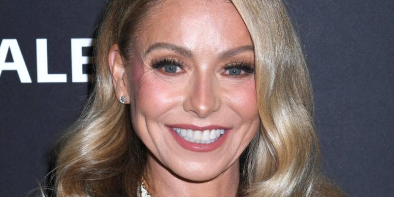 Kelly Ripa smiles at an event