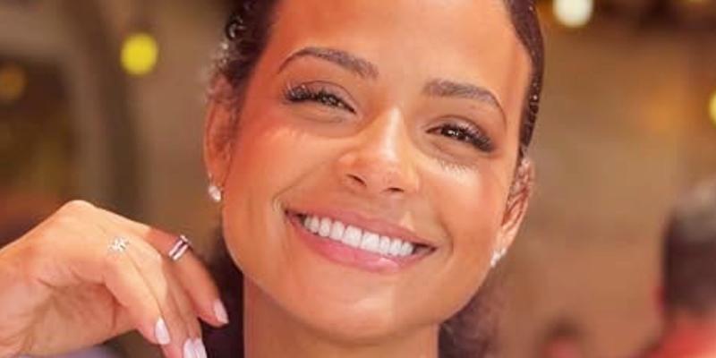 Christina Milian smiling