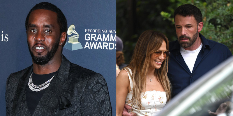 Diddy, Jennifer Lopez, Ben Affleck