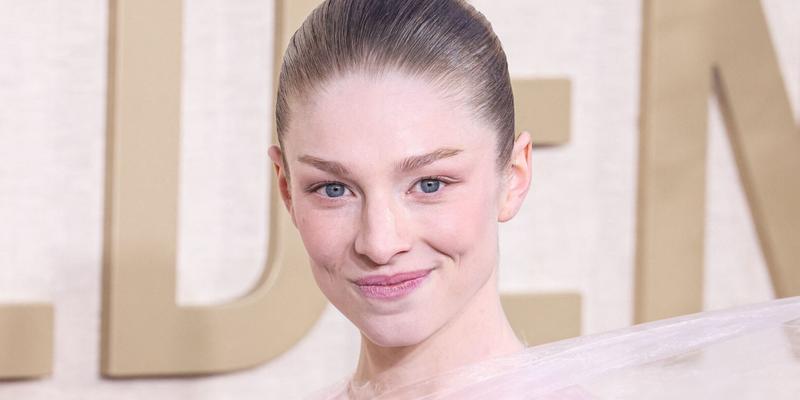 Hunter Schafer at 81st Annual Golden Globe Awards