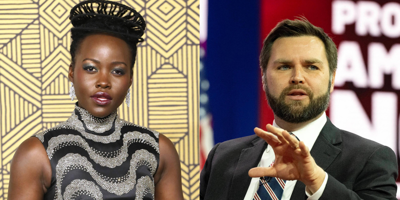 Lupita Nyong'o, J.D. Vance