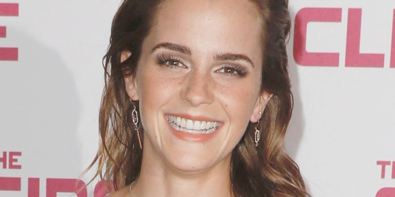 Emma Watson smiling close up