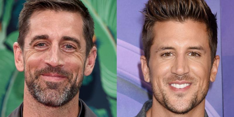 Aaron Rodgers (left) Jordan Rodgers (right)