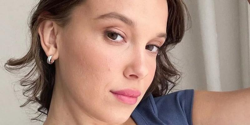 Millie Bobby Brown poses close up