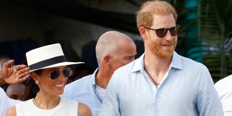 Meghan Markle and Prince Harry in Colombia