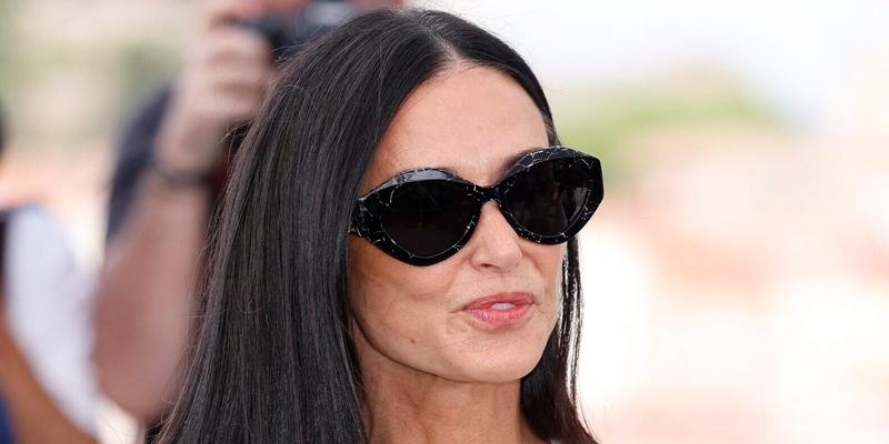 Demi Moore at Dennis Quaid - 77th Cannes Film Festival