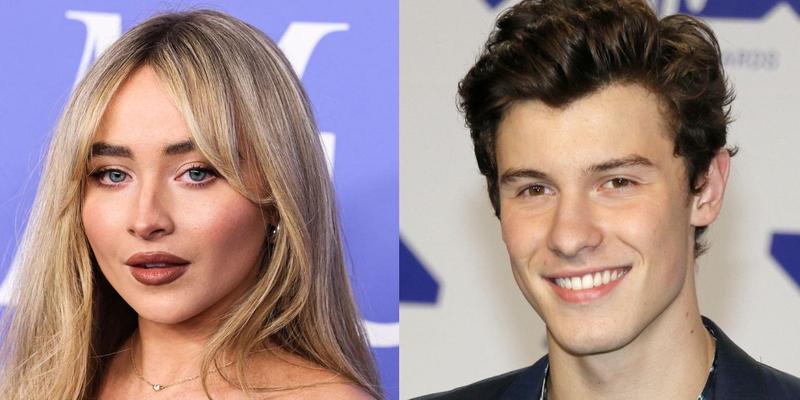 Sabrina Carpenter (left) Shawn Mendes (right)