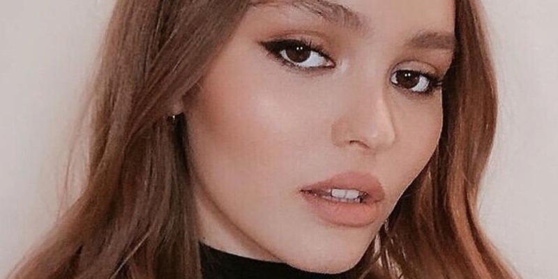 Lily-Rose Depp close up