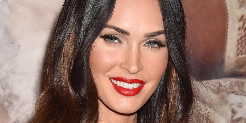 Megan Fox poses close up