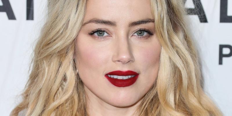 Amber Heard close up