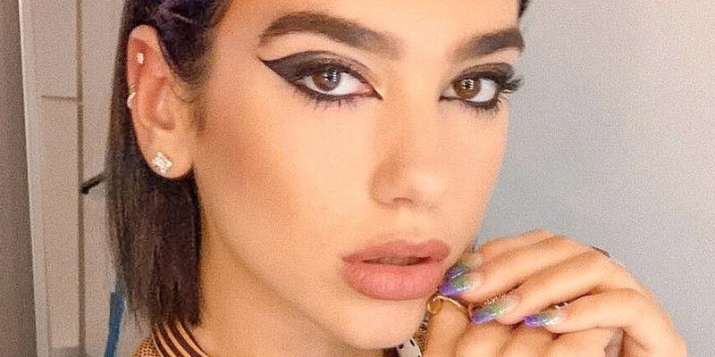 Dua Lipa close up