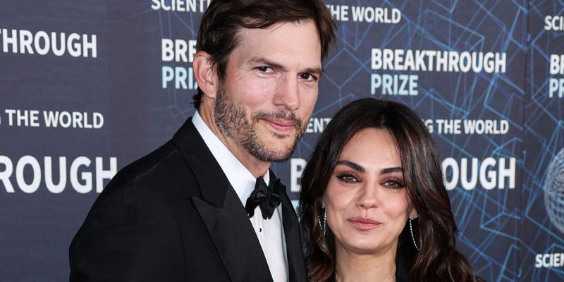 Ashton Kutcher and Mila Kunis at 9th Annual Breakthrough Prize Ceremony