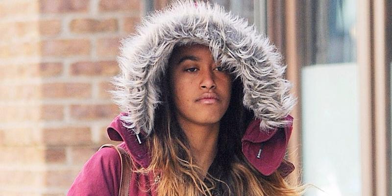 Malia Obama heads to work in Tribeca