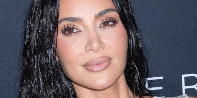 Kim Kardashian close up