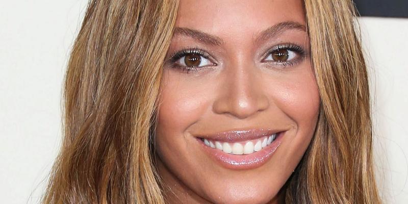 Beyonce smiling