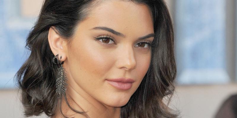 Kendall Jenner poses close up