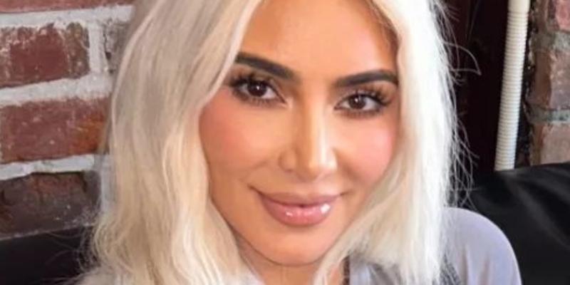 Kim Kardashian close up