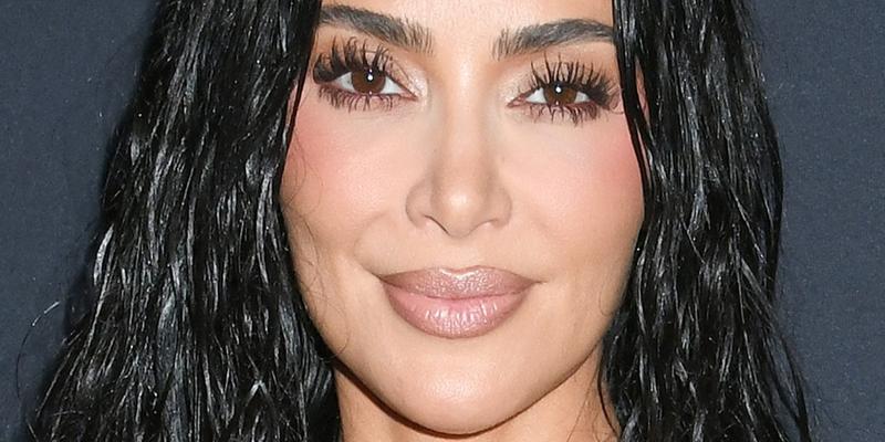 Kim Kardashian close up