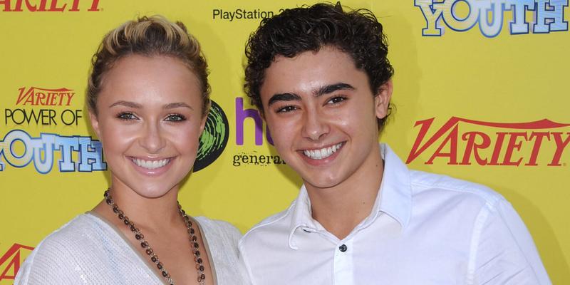 Hayden Panettiere and Jansen Panettiere