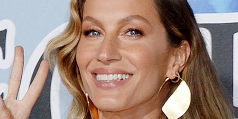 Gisele Bundchen close up