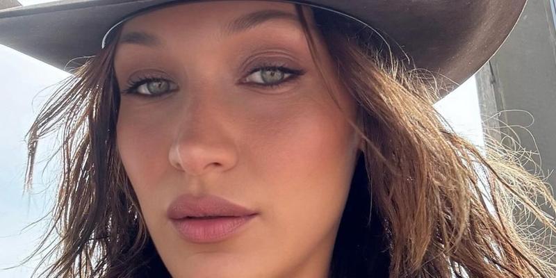 Bella Hadid snaps a selfie.